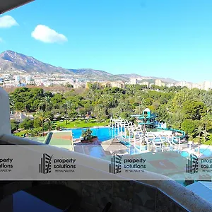 Apartamento 812 Benalbeach. 1ºlinea De Playa. Vistas A La Piscina Y La Montana., Benalmádena